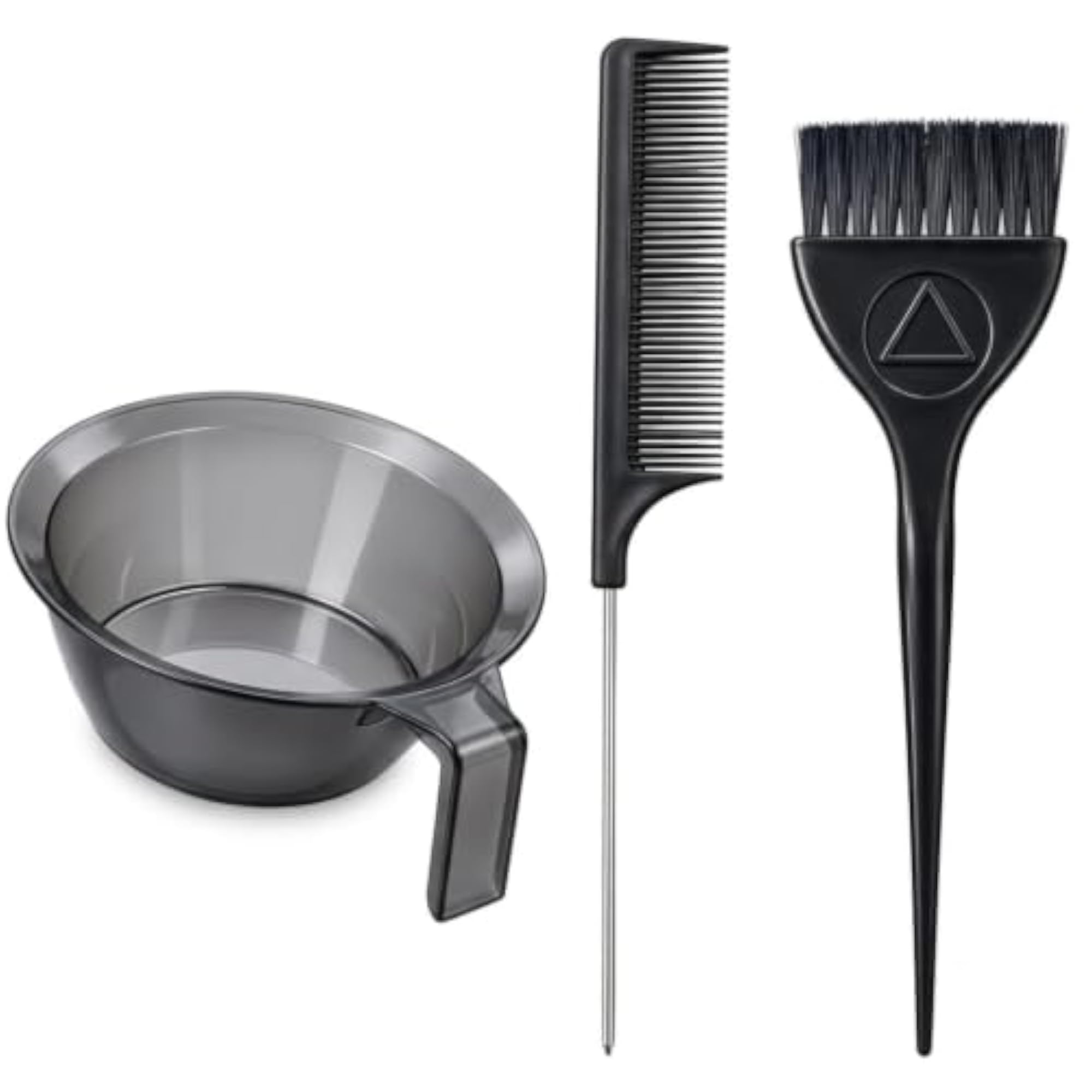 3-Piece Hair Coloring Brush and Mixing Bowl Kit