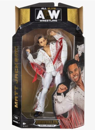 AEW – 1 pacote de bonecos (figura incomparável) W1 – Matt Jackson