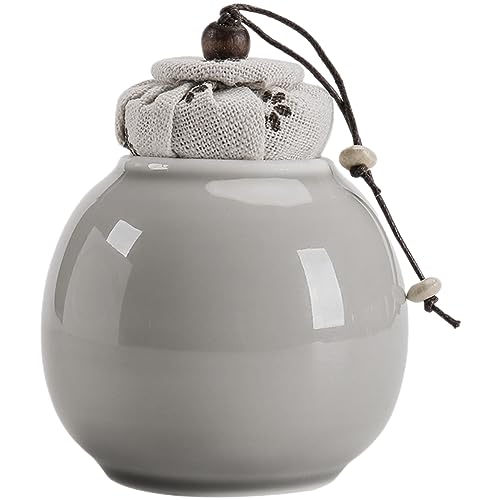 PRETYZOOM Contenitori in Ceramica Per Tè Sfuso Barattoli Per Tè Sfuso Barattoli Per Per Porta Sigillato Per Casa E Viaggio