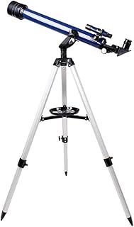 Space Astronomic Telescope, 700mm/60mm 525X HD Reflector Telescopes Monocular Telescopes with Tripod 3 Eyepieces for Sky Star Gazing