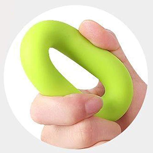 6 PCS Hand Grip Strengthener Extensor Exercitador de Dedo Treinador de Pulso Antebraço