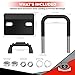 AUTORACCOON Hitch Tightener Anti-Rattle Clamp - Heavy Duty Hitch Stabilizer for 1.25