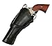 Historical Emporium Men's Left Hand Plain Leather Western Cross Draw Holster