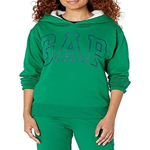 Gap Womens Logo Sherpa Lined Hood Holiday Green Xl #TOP8