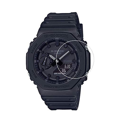 savvies Pellicola Vetro Temperato per Casio G-Shock GBA800 (3 Pezzi) Protezione, Schermo Protettivo, Glass Durezza 9H