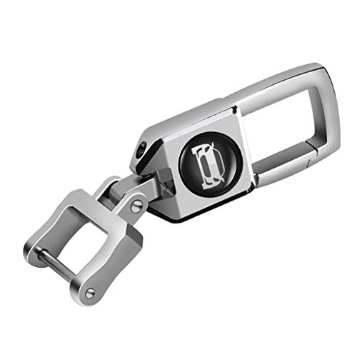 Keychain Car Key Chain Stainless Combination of Luxury Car Business Keychain with Hand Rope,Power & Elegance Key Holder for Men and Women Keychain Holder