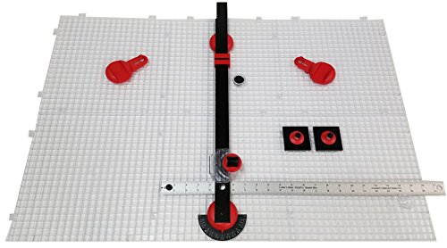 Creator's Ultra Beetle Bits Everything Glass Cutting System - Complete with 6-Pack Waffle Grids and Push Button Flying Beetle Glass Cutter Included - Made in The USA
