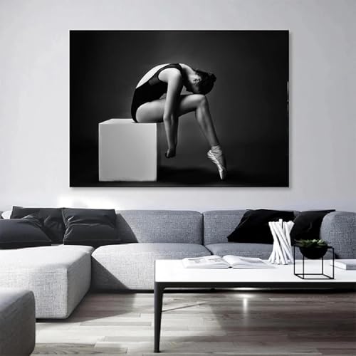 Décoration maison moderne poster ballet sans cadre pour mur vide 40x60
