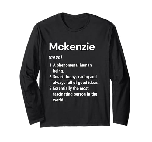 Mckenzie Definición de nombre Diccionario divertido Manga Larga
