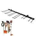 StoreYourBoard Tool Storage Rack – Heavy Duty Garage Tool Organizer Wall Mount for Garden Tools, Rakes, Shovels, Garage Hooks, Steel Gear Hanger Holds 300 lbs