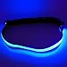 O OuterStar USB Rechargeable LED Reflective Belt, Safety Belt of Reflective Running Gear for Running Walking & Cycling, Glow Run Safer and Brighter than a Reflective Vest - Blue 40"