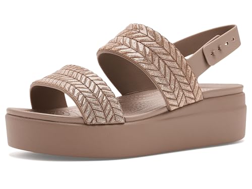 Image of Crocs Women's Brooklyn Low Wedge Sandals