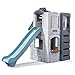 Step2 Enchanting Adventures 2-Story Kids Playhouse, Outdoor Playhouse with Kitchenette & Slide, Rock Climbing Wall, Made of Durable Plastice, For Toddlers 4-8 Years Old