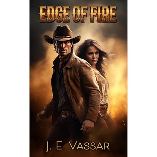 Edge of Fire Audiolibro Por J E Vassar arte de portada