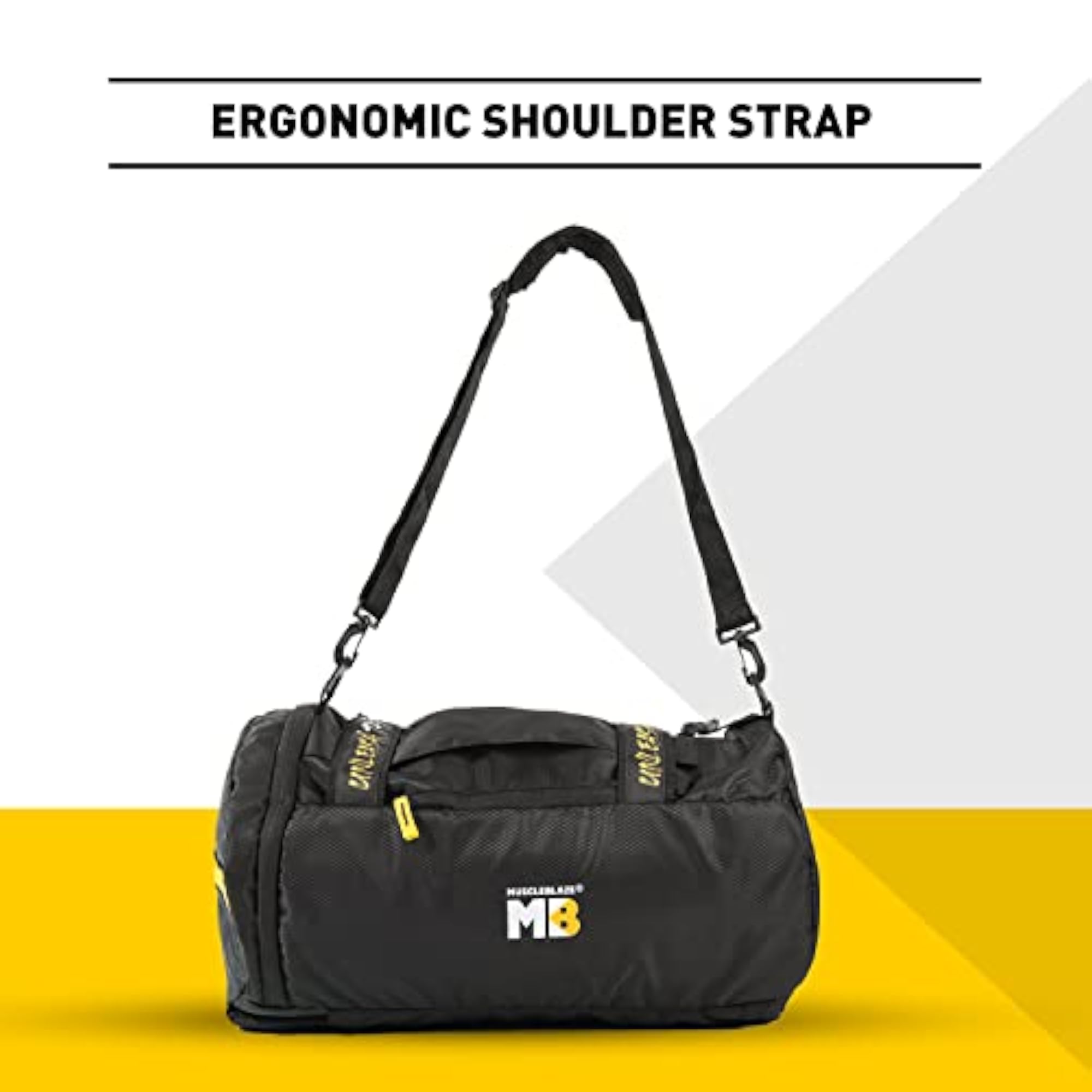 Hybrid Gym Backpack, Black, 40L
