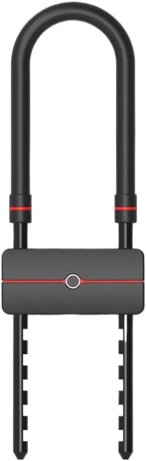 Waterproof TT APP Control U-Shape Electronic Bicycle Lock Smart Fingerprint U-Lock with TT BLE Passcode Unlock