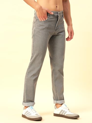 Image of STUDIO NEXX Men's Regular Fit Stretch Jeans