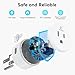 EIGHTREE Smart Plug, WiFi Outlet Works with Alexa & Google Home, Smart Home Socket with Remote Control & Timer Function, 2.4GHz WiFi Only, 4 Packs