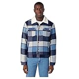 Modellnummer: W4E0XZ84Z Wrangler Herren Wool Trucker Jacket, CAPTAINS BLUE, L EU