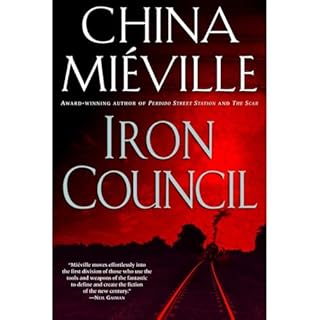 Iron Council Audiolibro Por China Mieville arte de portada