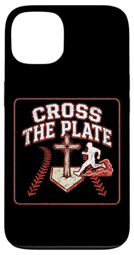 Cross The Plate �N���X�`���� �싅 �M�� �C�G�X �X�}�z�P�[�X iPhone 13 �p