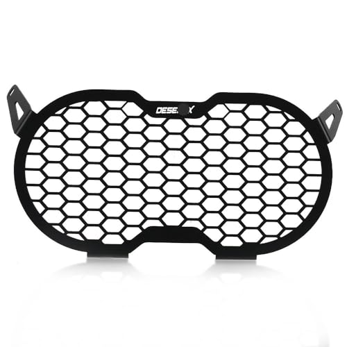 Grille phare moto Desert X 2023 en acier premium découpé au laser