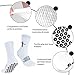 Cross Grip Soccer Socks - Anti-Slip Grips Sports Sock with Cross for Religious Men and Women Breathable Thickened Sole Available for US 6-13