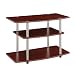Convenience Concepts Designs2Go 3 Tier TV Stand, Cherry