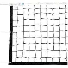 Sanung 32 FT x 3 FT Volleyball Net, Professional Training Standard Size Replacement Sports Volleyball Net for Backyard Beach Pool Indoor Outdoor Use Without Poles