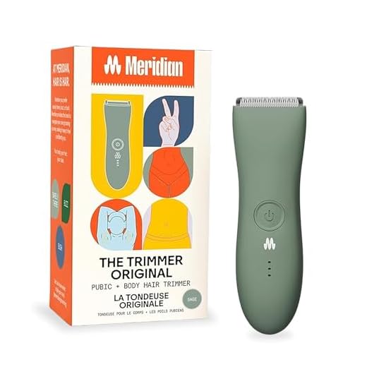 MERIDIAN Body Hair Trimmer for Men