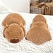 Sprinqdawin Weighted Capybara Plush Stuffed Animals-2lb 15”Kawaii Weighted Capybara Plush Toys,Cute Plushies Capybaras Plushies Animal Hugging Plushie Pillow,Soft Birthday Gifts for Adults Kids