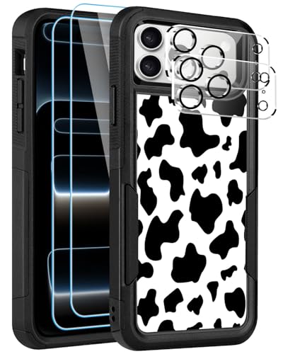 LOQUPE [5 in 1] iPhone 17 Pro�p�P�[�X�A�X�N���[���v���e�N�^�[2��+�J���������Y�v���e�N�^�[2���Z�b�g�A���ϋv�Ŋ��Ȍy�ʃX�����ϏՌ��ی�P�[�X�A�����A6.3�C���`