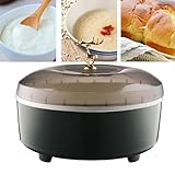 Máquina de Fermentación de Masa, Fermentador de Masa de 5 Litros con Temperatura Ajustable de 28-65 °C, Sincronización de 24 Horas, Caja de Fermentación Termostática Automática con Revestimiento