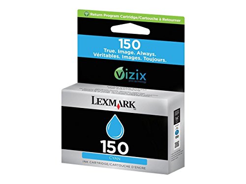 Lexmark Cartucho de Tinta 14N1608 Pro715 Pro915 S315 S415 S515 (Cian) en Embalaje al por Menor