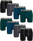 Reebok Calzoncillos tipo bóxer para hombre, Large