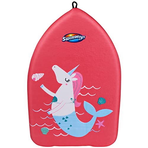 SwimWays Value pack, Fish Face Guppy Goggles ,Soft Swimmies, and Mermicorn Kick Trainer, Learn to Swim Kickboard - image 6