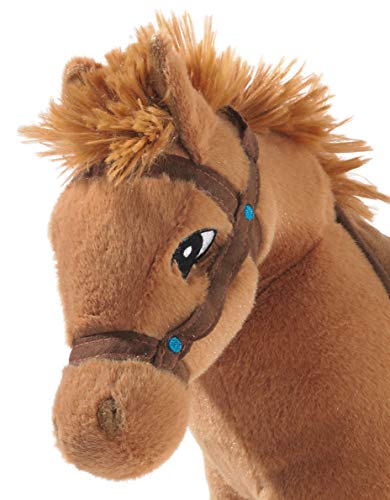 Bibi & Tina 637771 Plüschtier, Pferd, braun, 30 cm