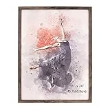 Metrekey 18x24 Picture Frame Woodgrain Poster Frame Rustic Photo Frames 18 by 24 Art Decor Wall...