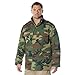 Rothco Camo Field Jacket – Versatile Cold Weather Protection – Woodland Camo – 3XL