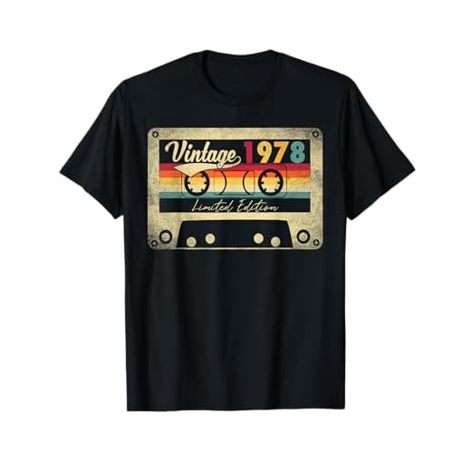 Edición limitada Vintage Best Of 1978 Regalo de 45 cumpleaños Camiseta