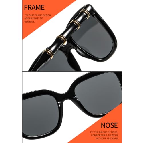 Lunettes de soleil rétro grand format pour oser un style affirmé sans complexe - 6
