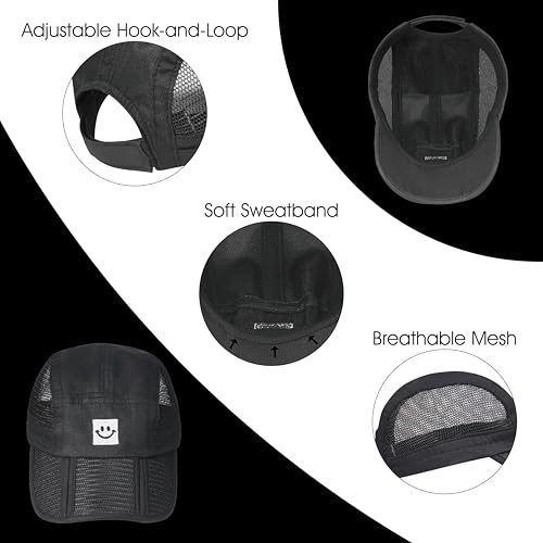 MaxNova 2 Pack Baby Baseball Cap UPF 50+ Foldable Adjustable Cute Embroidered Baseball Cap for Boys Girls 0-6 Years3