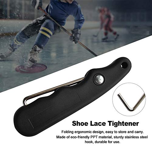 image for CALIDAKA 3.74 Inch Folding Lace Tightener, Ice Hockey Figure Skate Wir