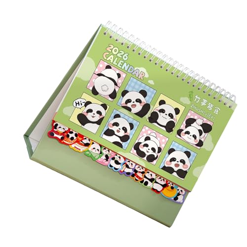 2026 Creative Desk Calendar Decoration Stationery School Planner Simple Pocket Size Desk Organizers Supplies Home Desk Organizer