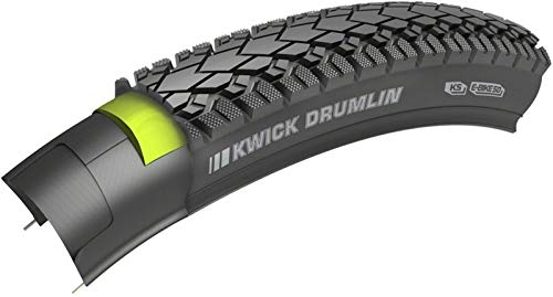 Kenda Tires Ken Kwick Drumlin Sport 700X45 Bk/Bk/Ref Src/Ks/60 Wire 80Psi E-Bike-50Kph #TOP1