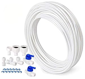 Tspkey Kühlschrankschlauch-Anschluss-Kit 10 Meter