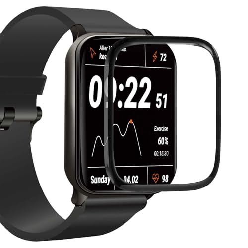 HARFINGTON rvKXJ[uXN[veN^[ 35mm x 41mm ` HD KX X}[gEHb`  NX^tFCX یtB tJo[ Watch S6/S5/S4 44mmp NA