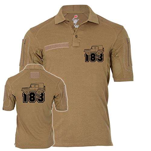 Polo tactical militaire Alfa Iltis Type 183 #26559, le vêtement pour passionné d'armée beige 5XL