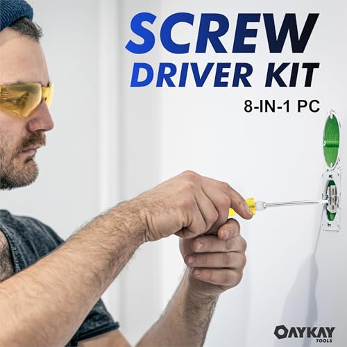 Image of screwdrivers kit pack of 9 pcs