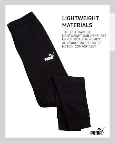 PUMA Boys Sweatpants Set - 3 Piece Fleece Pullover Hoodie Boys TShirt and Jogger Pants Youth Kids Activewear Set (8-16) - Image 6